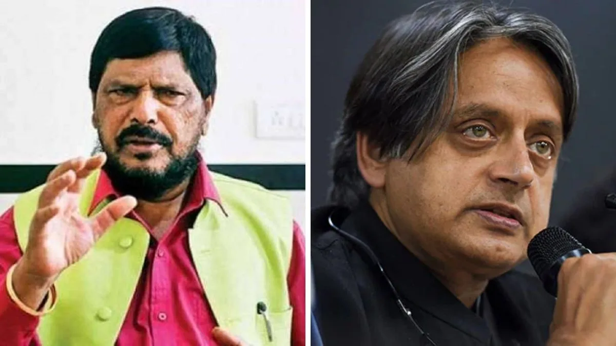 Ramdas-Athvale-Shashi-Tharor.