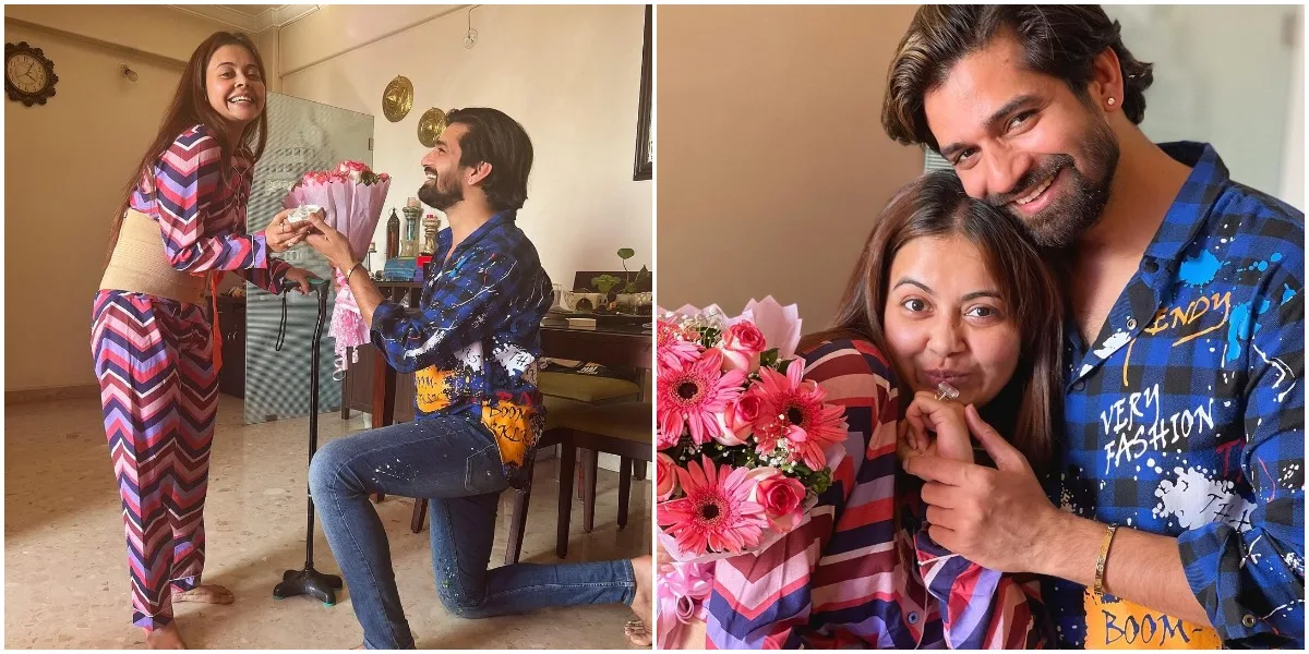 Devoleena Bhattacharjee and Vishal Singh
