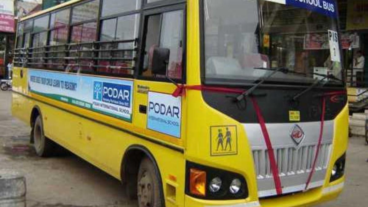 Podar school bus