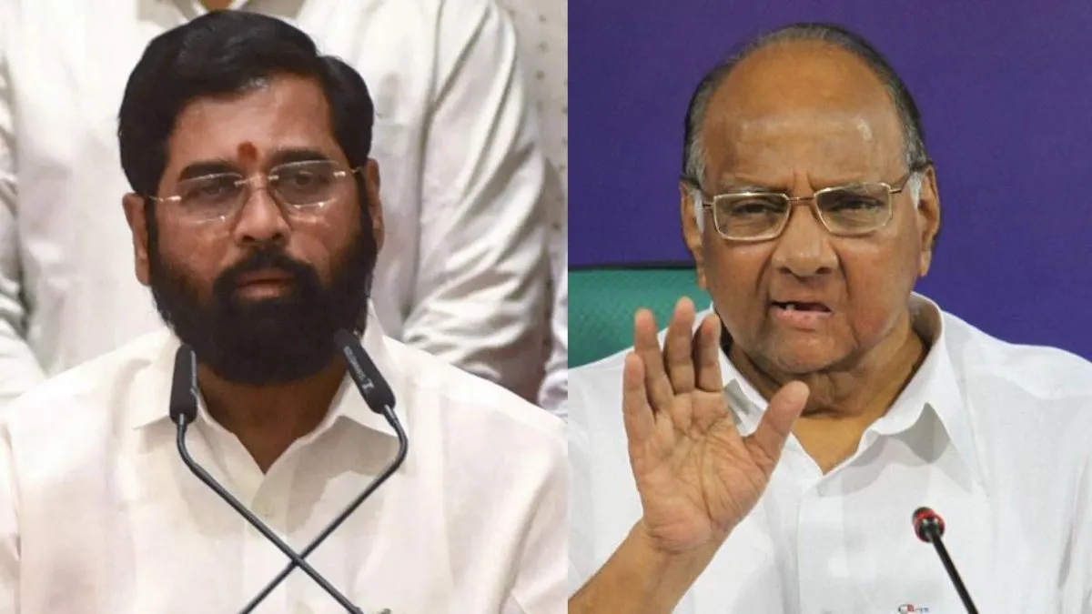 Eknath Shinde Sharad Pawar