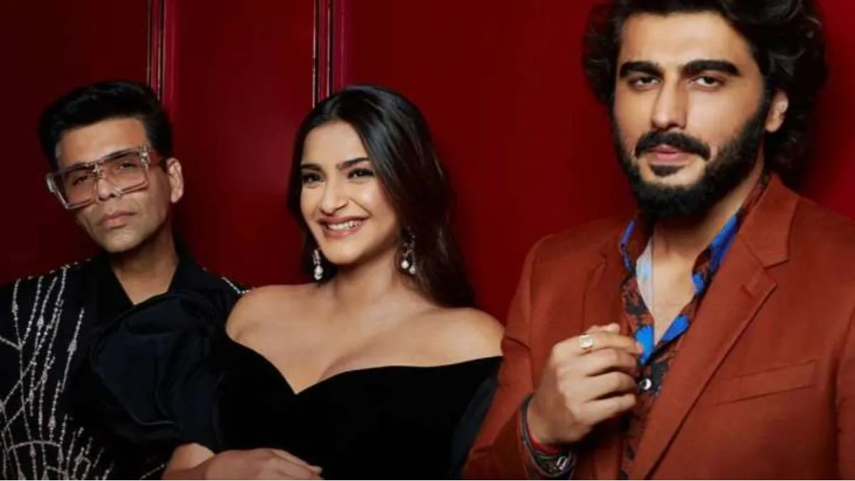 Sonam-Kapoor,-Arjun-Kapoor-Karan-Johar,