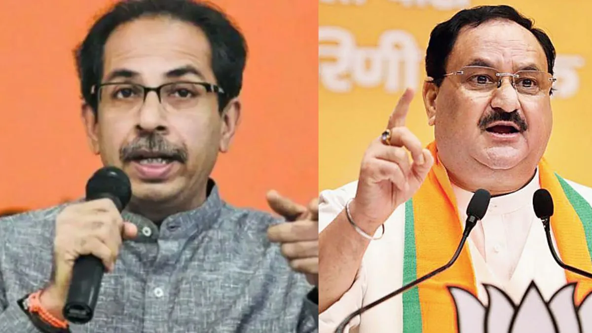 Uddhav Thackeray J. P. Nadda