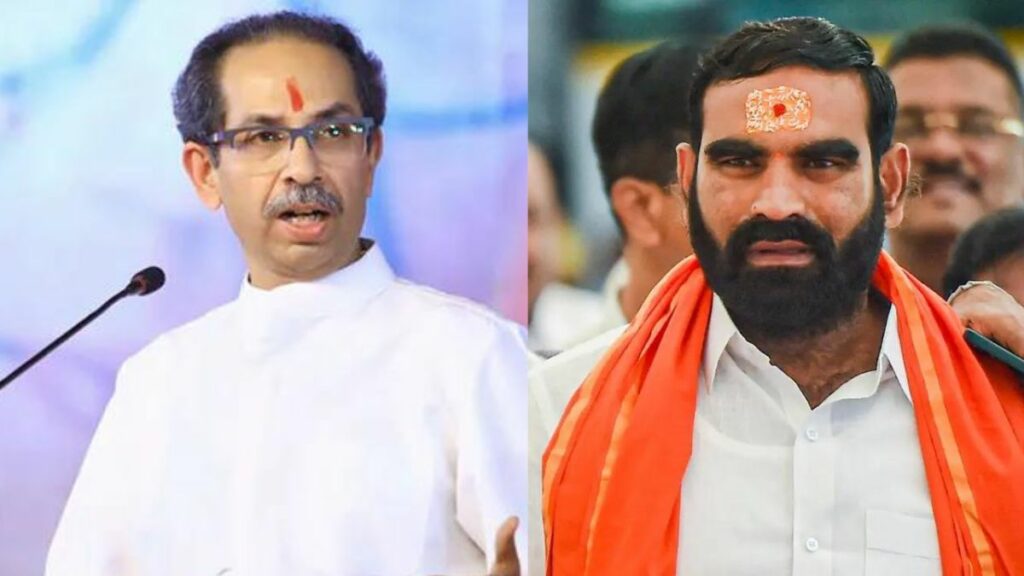 Uddhav Thackeray Santosh Bangar