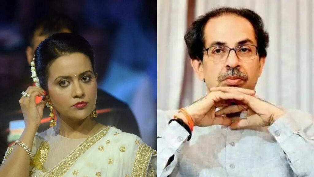 amruta fadanvis and uddhav thackre
