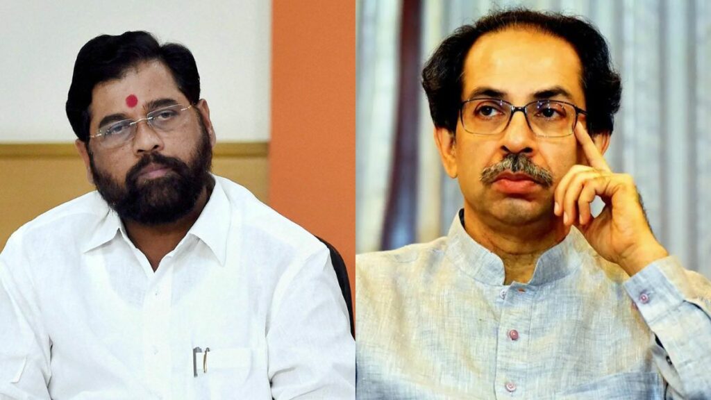 eknath shinde uddhav thakre