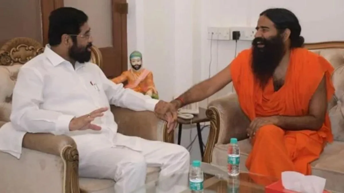 ramdev baba eknath sinde