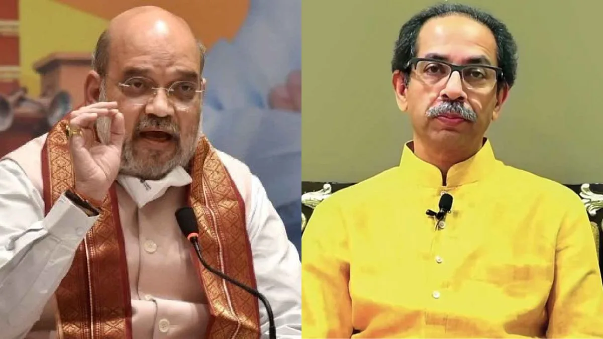 Amit Shah Uddhav Thackeray