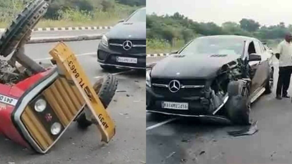 Mercedes Car Accident