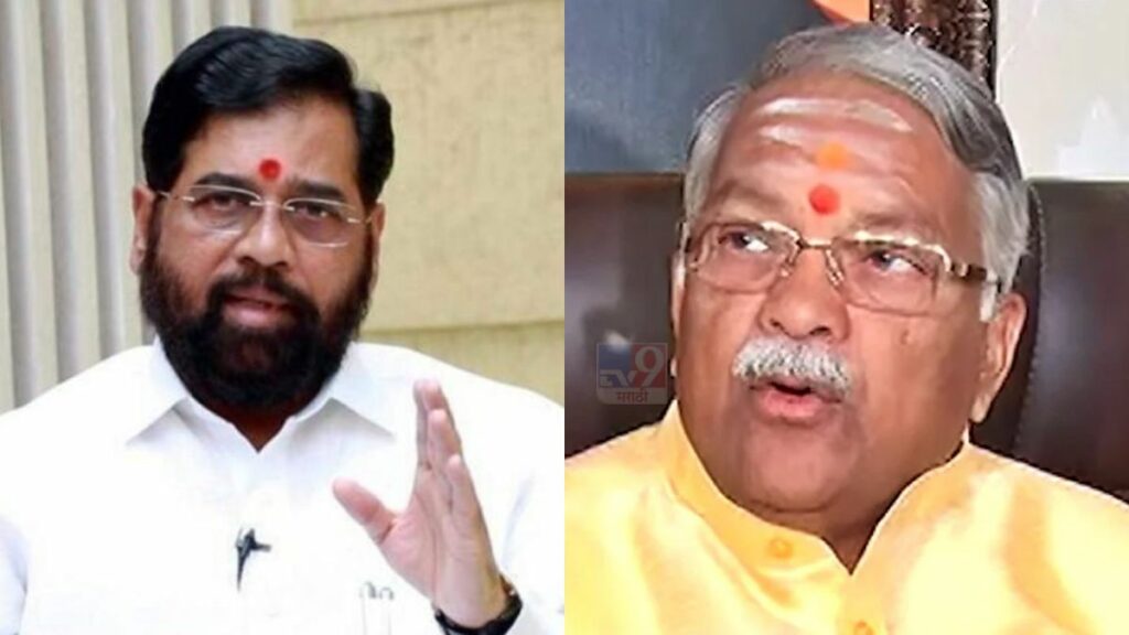 eknath shinde with khaire