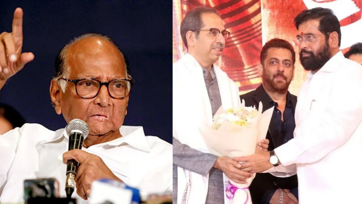 sharad pawar eknath shinde uddhav thackeray