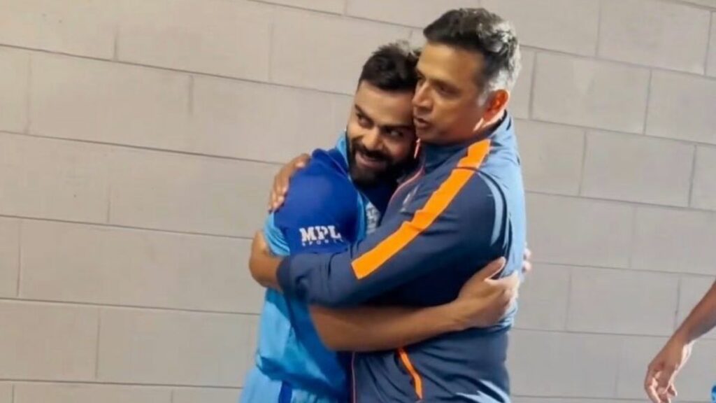 virat kohli rahul dravid