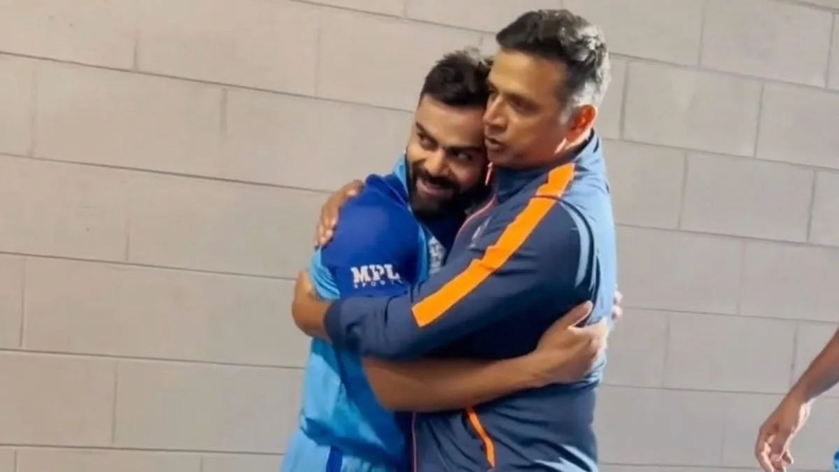 virat kohli rahul dravid